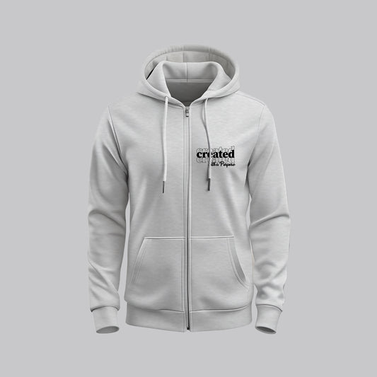 Created with Purpose | Zipper Hoodie | Pre Winter Sale
