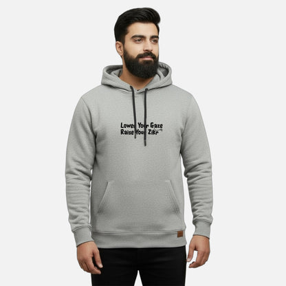 Lower Your Gaze, Raise Your Zikr | Kangaroo Hoodies