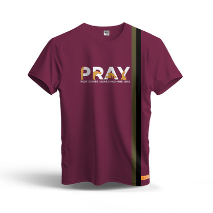 Pray Fajr | Zuher | Asar | Maghrib | Isha Dry Fit T-Shirt