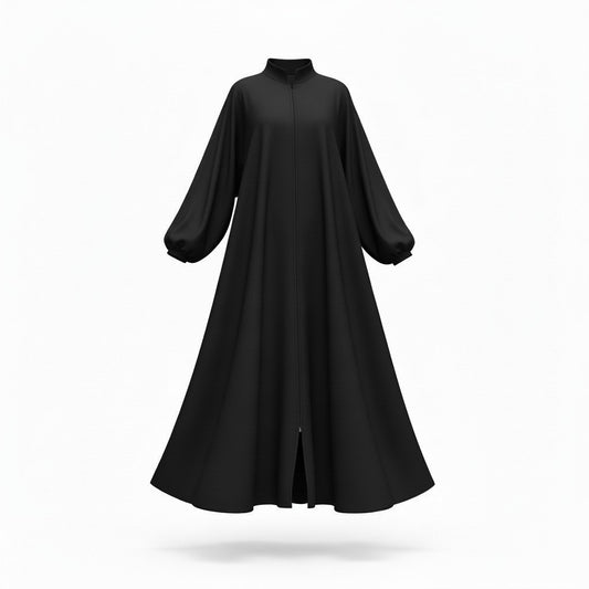 Umbrella Abaya | Zipper Abaya