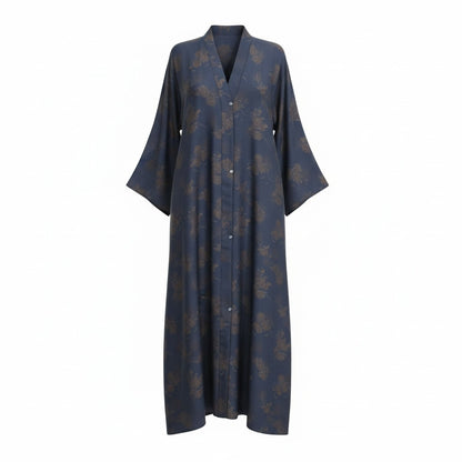 PRINTED ABAYA (FRONT OPEN)