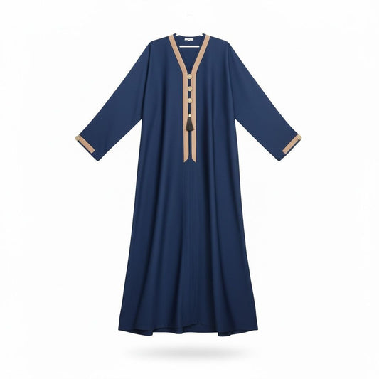 TikTok Front button Abaya