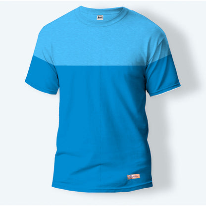 Plain Raglan Round Neck T-Shirt for Men