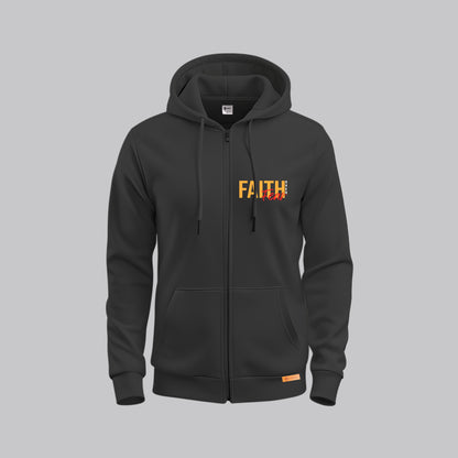 Faith Over Fear Zipper Hoodie