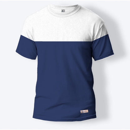 Plain Raglan Round Neck T-Shirt for Men