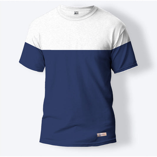 Plain Raglan Round Neck T-Shirt for Men