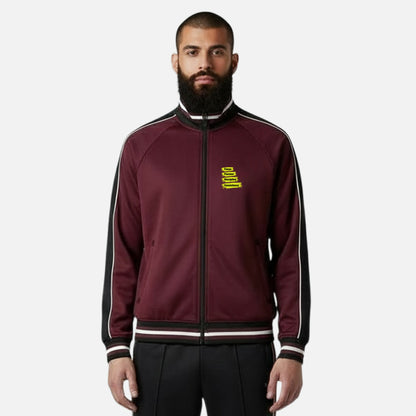 Maroon Black | Tracksuit