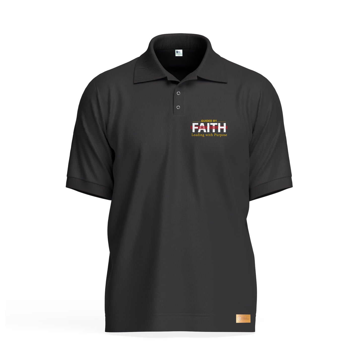 Guided By Faith Leading with Purpose Polo Shirt
