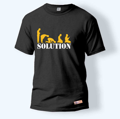 Solution | Round Neck T-Shirt for Men