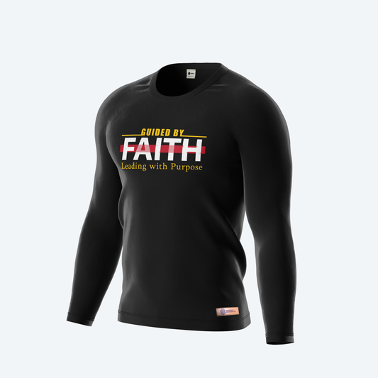 Guided By Faith Leading with Purpose Full Sleeves Shirt