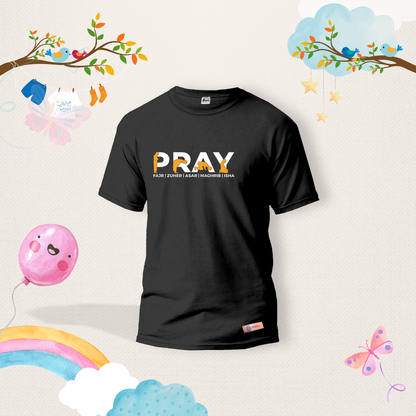 Pray Fajr | Zuher | Asar | Maghrib | Isha Kids Shirts