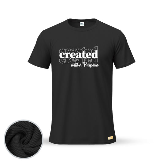 Created with a Purpose | Thermal Round Neck T-Shirt for Men