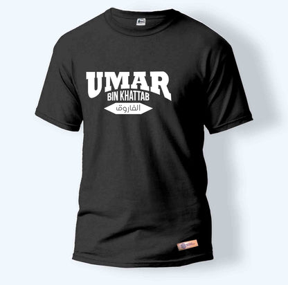 Umer Bin Khattab RA (AL-Farooq) | Round Neck T-Shirt for Men