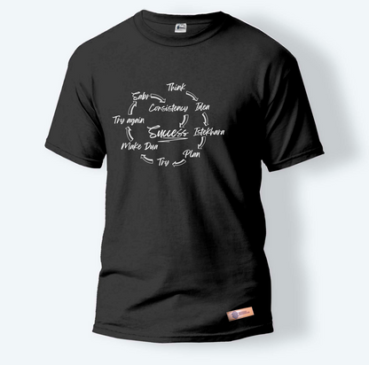 Success Circle | Round Neck T-Shirt for Men