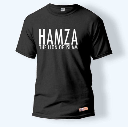 Hamza (RA) The Lion of Islam | Round Neck T-Shirt for Men