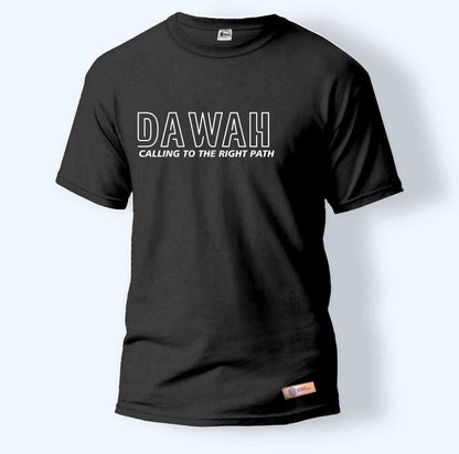 Dawah Calling to the Right Path | Round Neck T-Shirt for Men