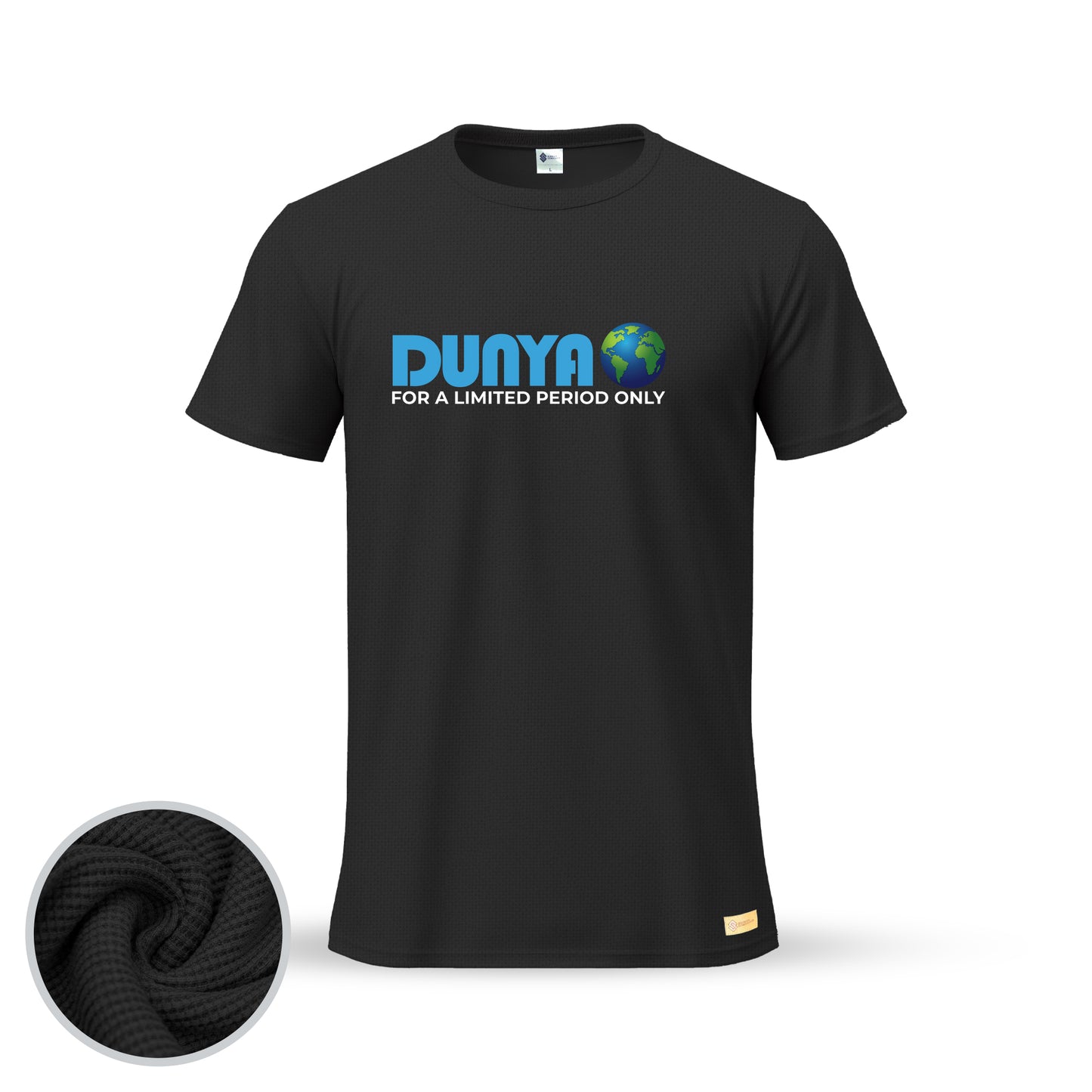Dunya For A Limited Period Only  | Thermal Round Neck T-Shirt for Men