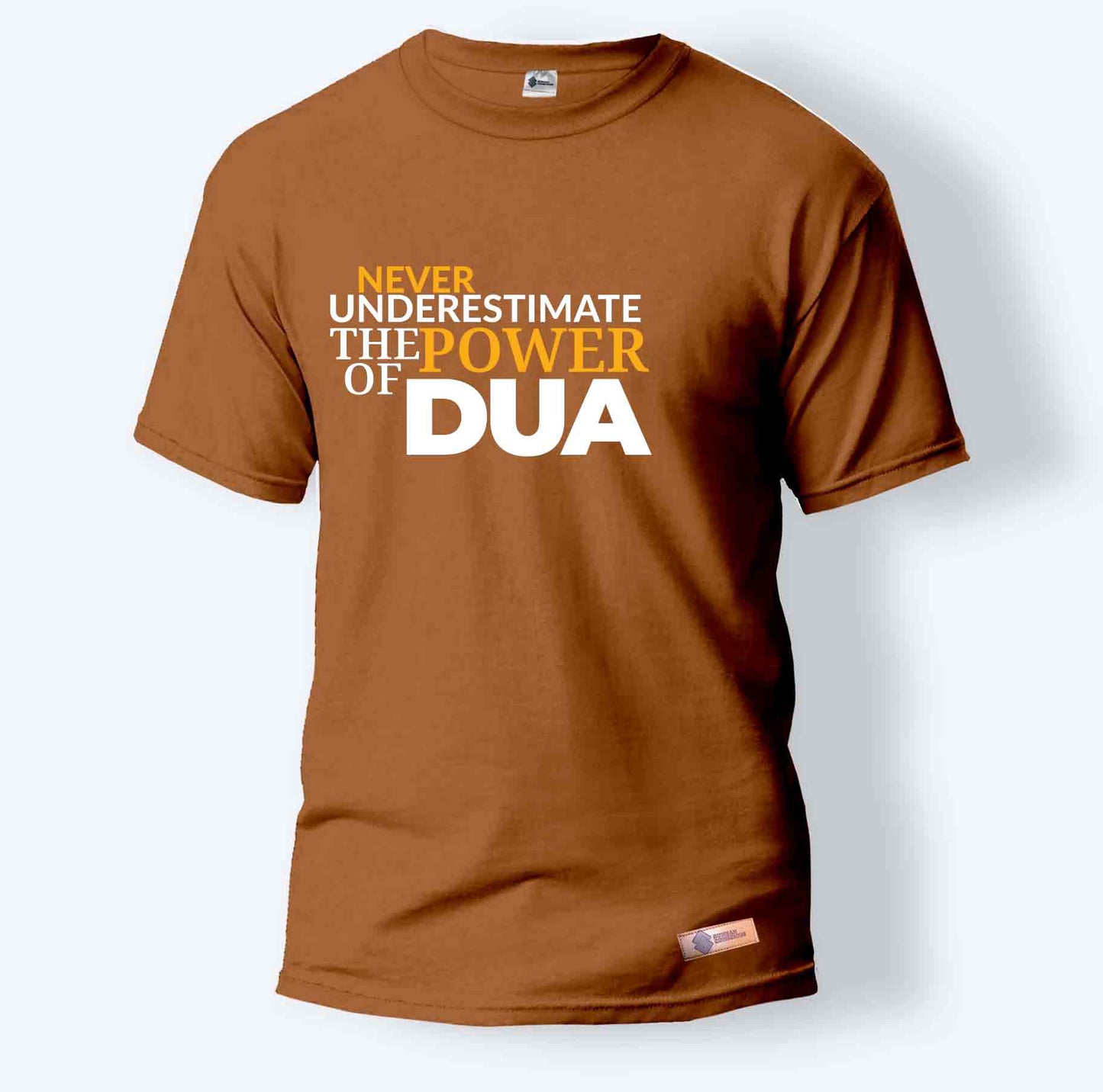 Brown Round Neck Shirt