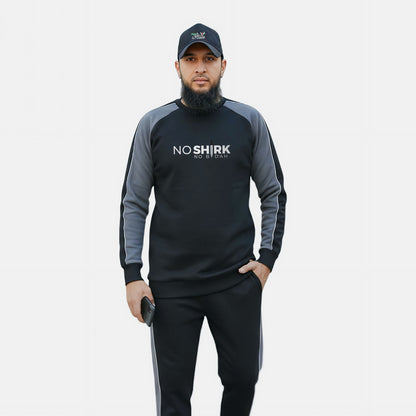 Black Grey Terry | Tracksuit