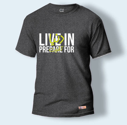 Live in Dunya Prepare for Akhirah | Round Neck T-Shirt for Men