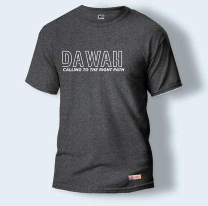 Dawah Calling to the Right Path | Round Neck T-Shirt for Men