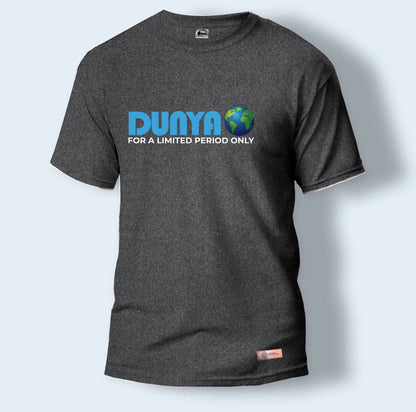 Dunya For A Limited Period Only | Round Neck T-Shirt for Men