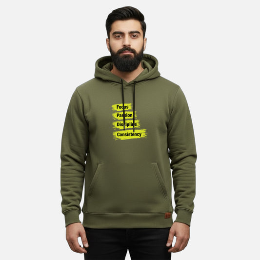 Focus, Passion, Discipline and Consistency | Kangaroo Hoodies