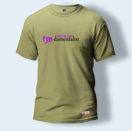 Muslim fun-damentalist | Round Neck T-Shirt for Men