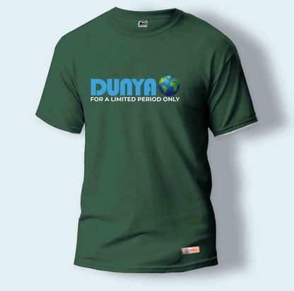 Dunya For A Limited Period Only | Round Neck T-Shirt for Men