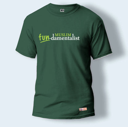 Muslim fun-damentalist | Round Neck T-Shirt for Men