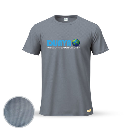 Dunya For A Limited Period Only  | Thermal Round Neck T-Shirt for Men
