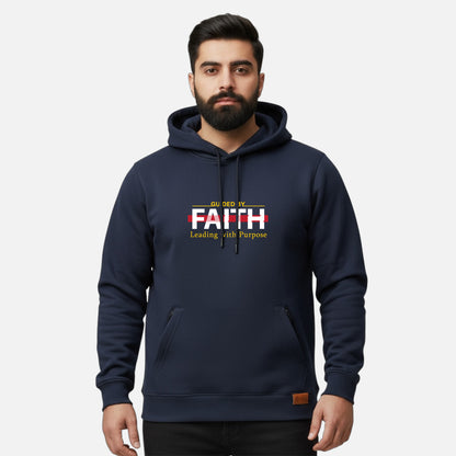 Guided By Faith Leading with Purpose | Kangaroo Hoodies