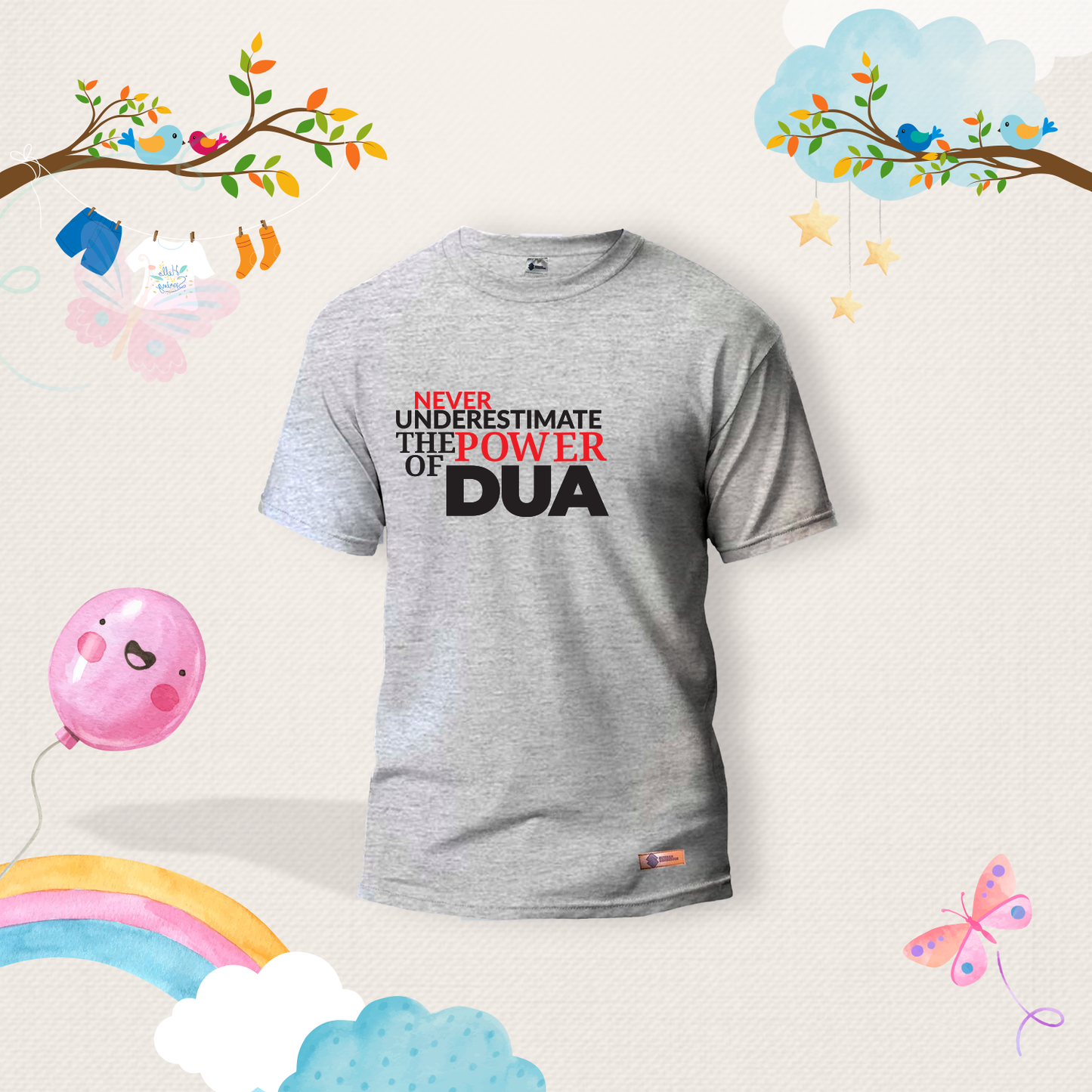 Never Underestimate The Power Of Dua Kids Shirts