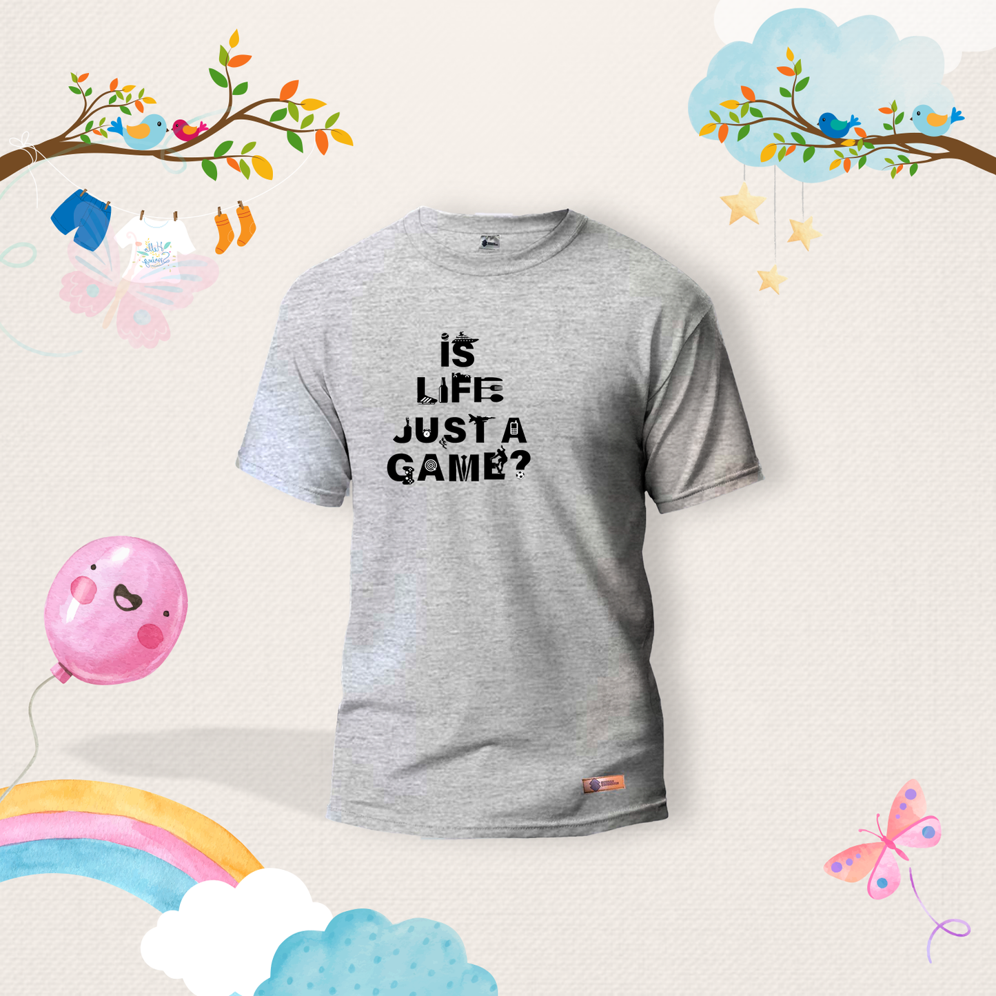 Is Life Just A Game Kids Shirts