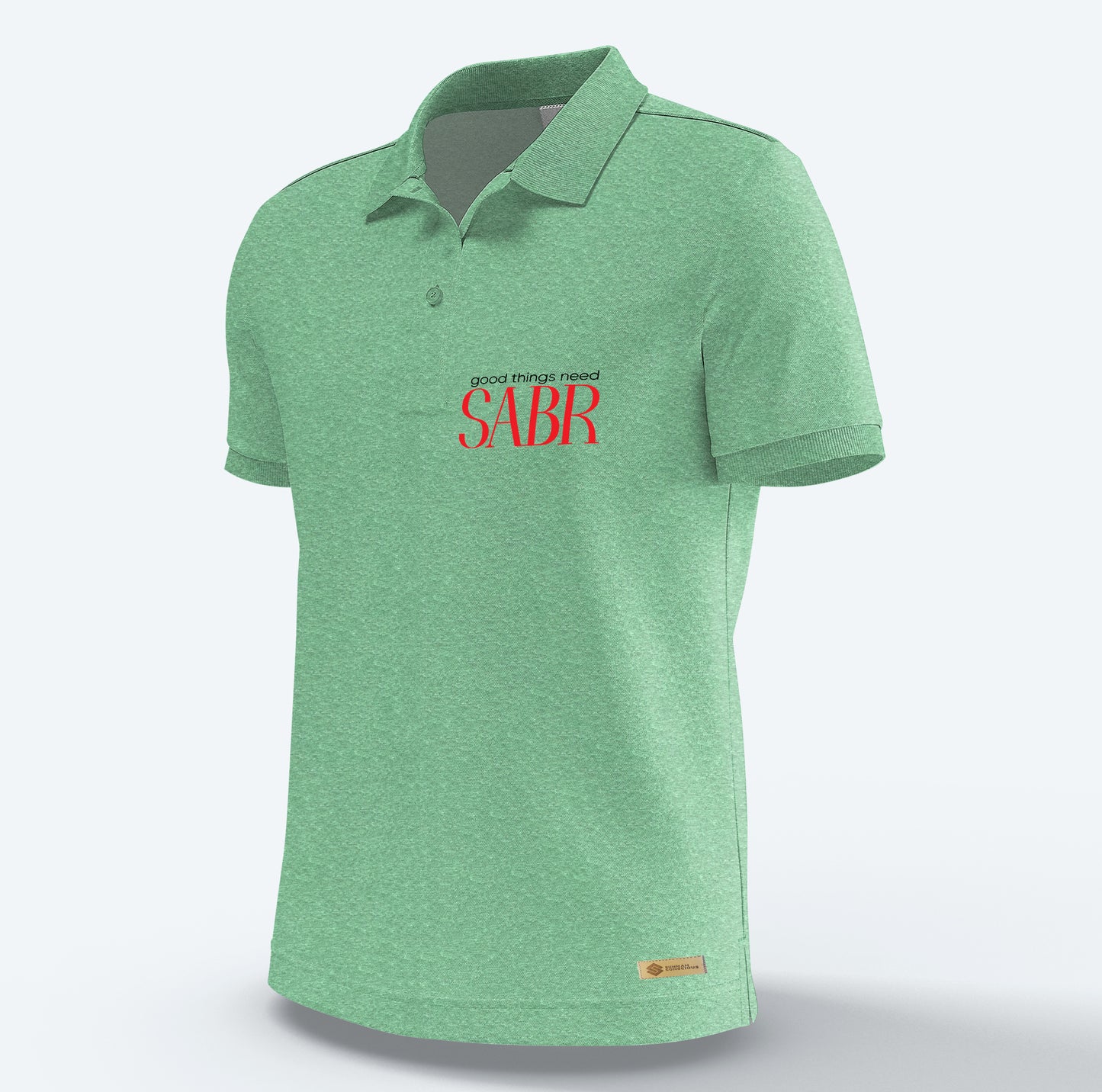 Good Things need Sabr Polo Shirt