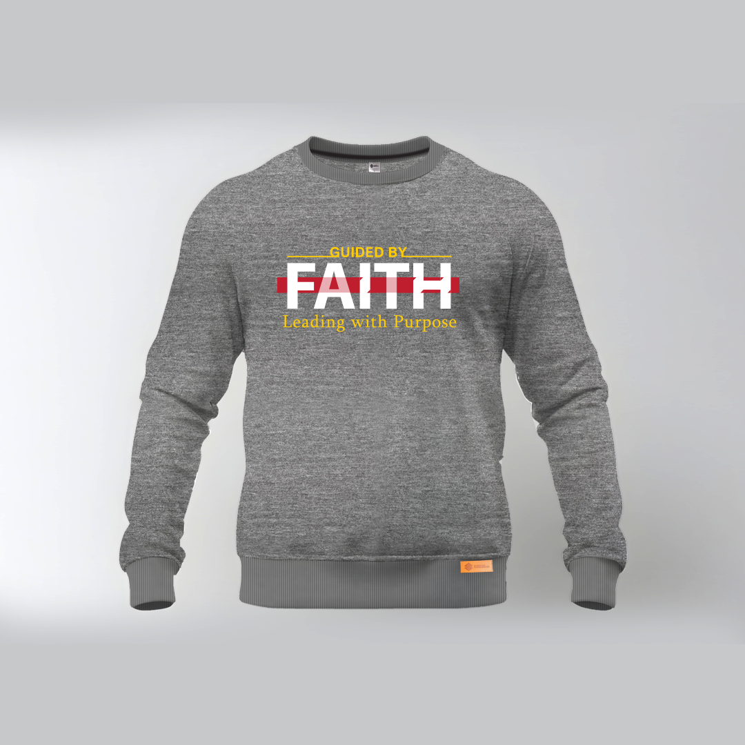 Guided By Faith Leading with Purpose Sweatshirts