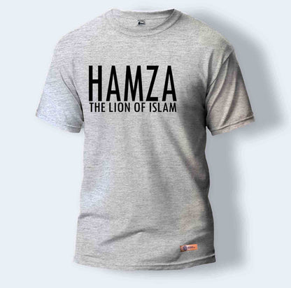 Hamza (RA) The Lion of Islam | Round Neck T-Shirt for Men