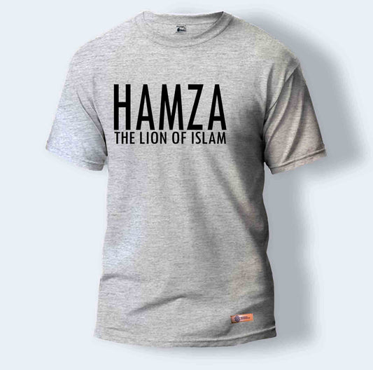Hamza (RA) The Lion of Islam | Round Neck T-Shirt for Men