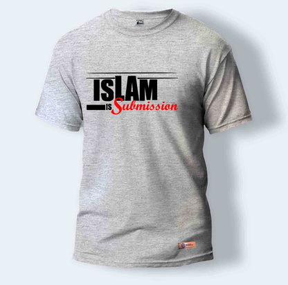 Islam is Submission | Round Neck T-Shirt for Men