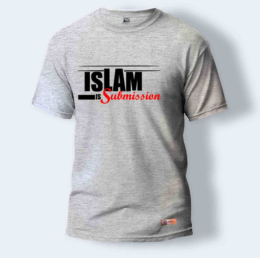 Islam is Submission | Round Neck T-Shirt for Men