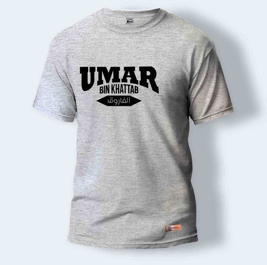 Umer Bin Khattab RA (AL-Farooq) | Round Neck T-Shirt for Men
