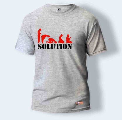 Solution | Round Neck T-Shirt for Men
