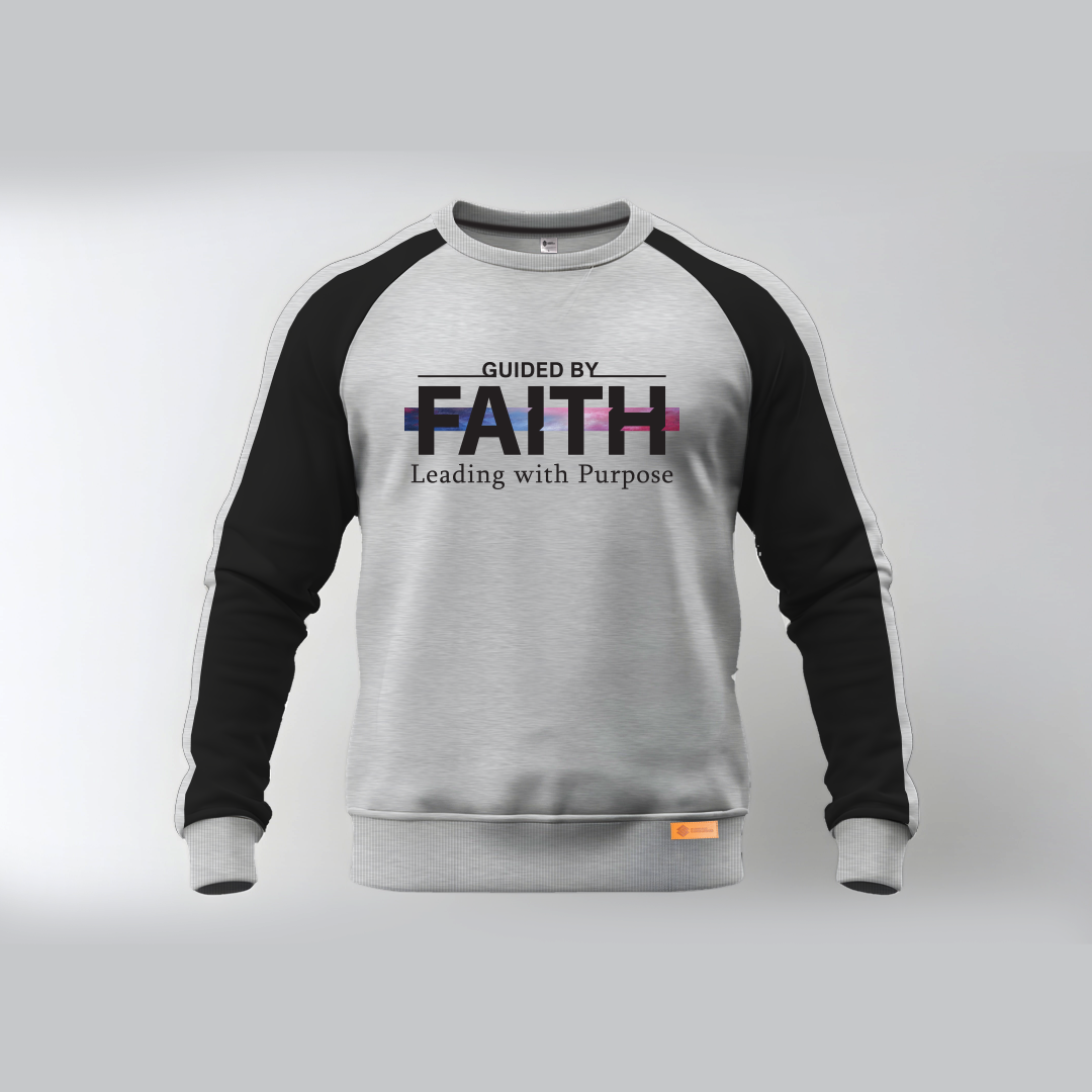 Guided By Faith Leading with Purpose Sweatshirts