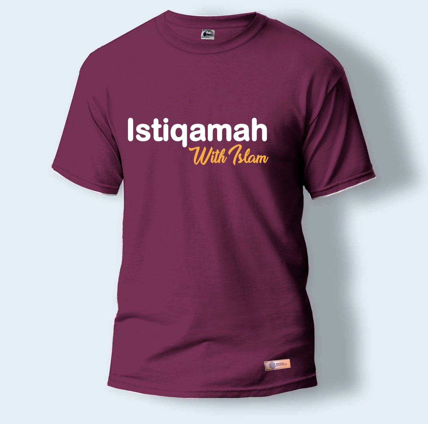 Istiqamah With Islam | Round Neck T-Shirt for Men