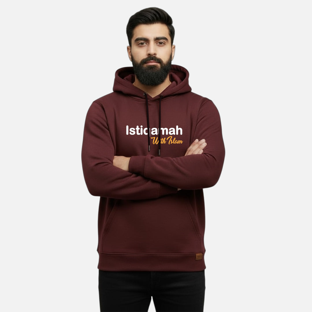 Istiqamah With Islam | Kangaroo Hoodies