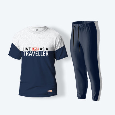 Live In This World As A Traveller Track Suit
