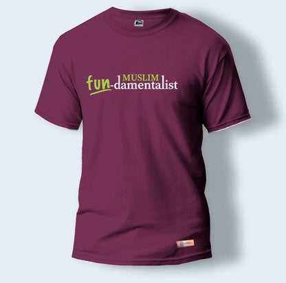 Muslim fun-damentalist | Round Neck T-Shirt for Men