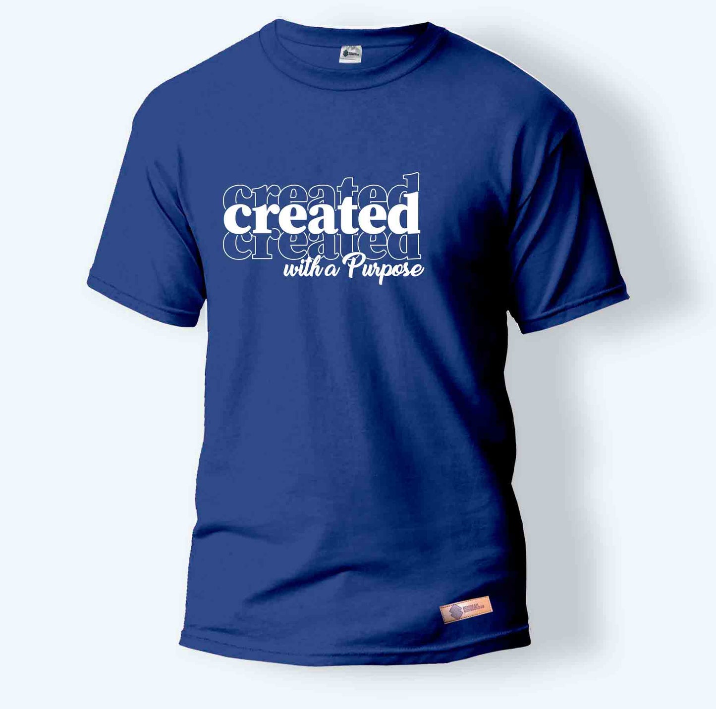 Created with a Purpose | Round Neck T-Shirt for Men