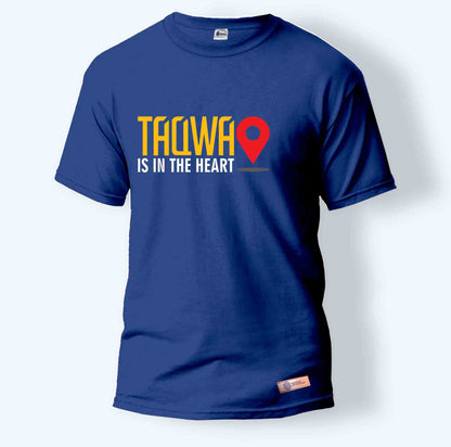Taqwa is in the Heart | Round Neck T-Shirt for Men
