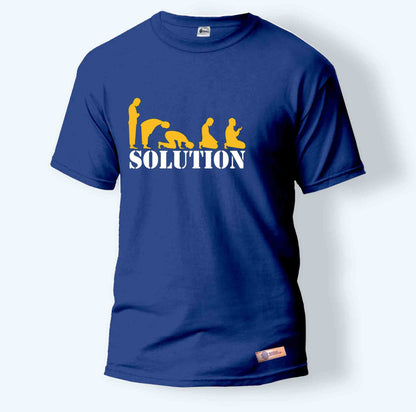 Solution | Round Neck T-Shirt for Men